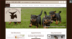Desktop Screenshot of ansonvet.com